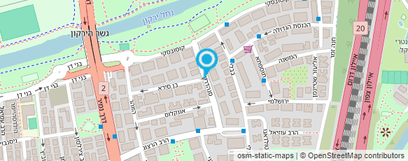 מפת הגעה אל אי.מותגים - E-BRANDS