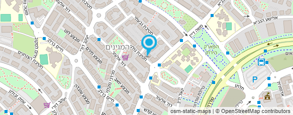 מפת הגעה אל דרך הריצה