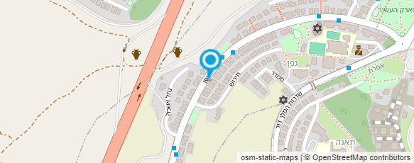 מפת הגעה אל אירית - מכון קוסמטיקה