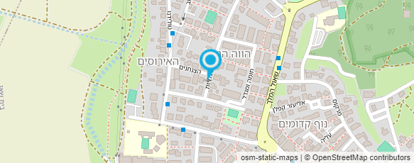 מפת הגעה אל מינימרקט הדס