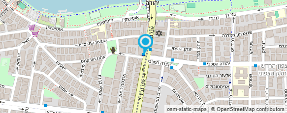 מפת הגעה אל חיים בתל אביב