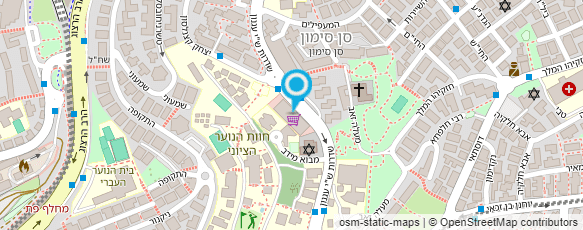 מפת הגעה אל שלום פלאפל