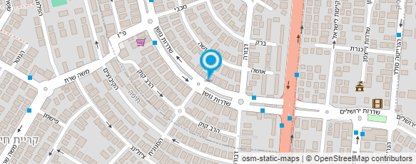 מפת הגעה אל דונה גיי donna gay