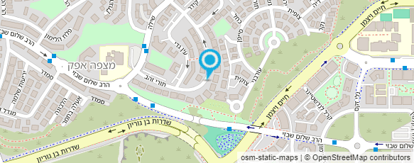 מפת הגעה אל אופיר גל-עזר אימון אישי