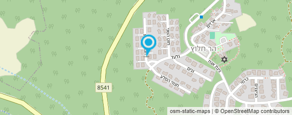 מפת הגעה אל תמר - הלוחשת לשיער