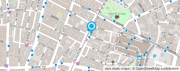 מפת הגעה אל המכולת של חיים