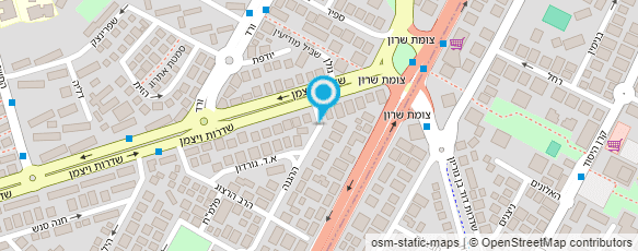 מפת הגעה אל אילנוש בגדי וינטג'