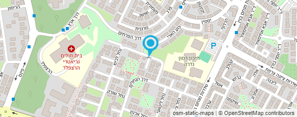 מפת הגעה אל הדס דרור המרכז לקוסמטיקה