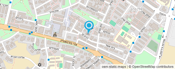 מפת הגעה אל נעלי אוסנת