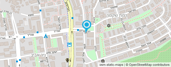 מפת הגעה אל טל ויצמן