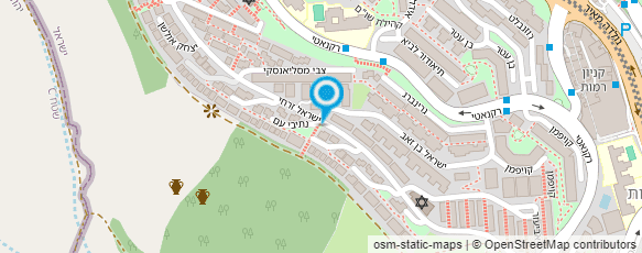 מפת הגעה אל אורה ליפסקין מעצבת תכשיטים