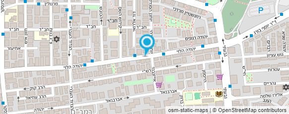 מפת הגעה אל המקום של בצלאל