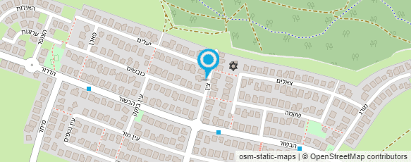 מפת הגעה אל זהבה דודסון