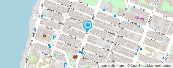 מפת הגעה אל אלירן כהן מעצב שיער