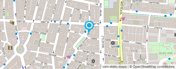 מפת הגעה אל ציפורה עיצוב תכשיטים-Tziporah  Jewelry Design