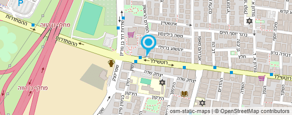 מפת הגעה אל עיצוב השיער E.K