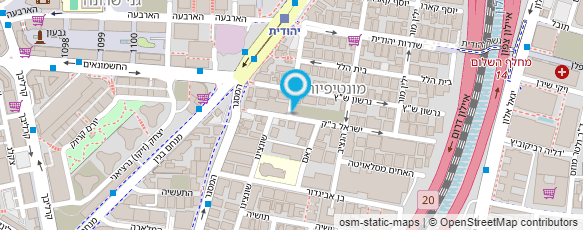 מפת הגעה אל שטיפת הנוצץ