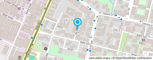 מפת הגעה אל תמי בנימין עיצובים