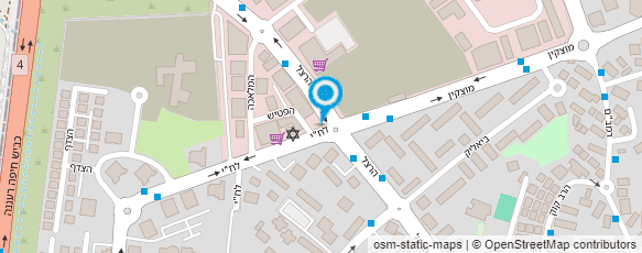 מפת הגעה אל וואן און וואן- סטודיו לאימוני כושר