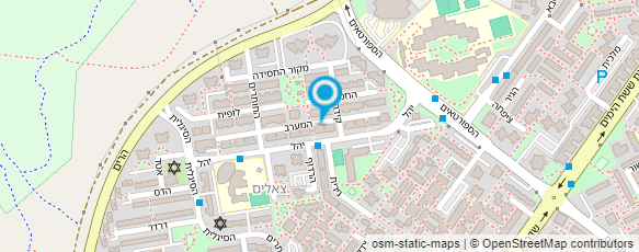 מפת הגעה אל מיכל רז קוסמטיקאית