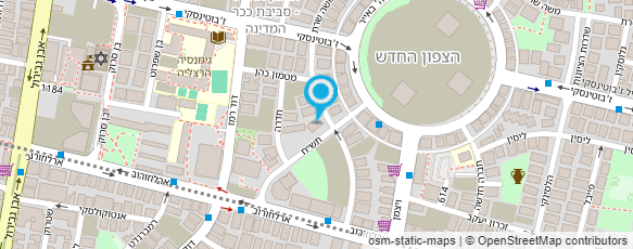 מפת הגעה אל יערה מרדכי-איפור כלות וערב