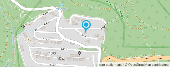 מפת הגעה אל סוויטת האוהבים