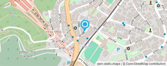 מפת הגעה אל אור מדיה - משרד פרסום דיגיטלי