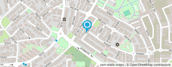 מפת הגעה אל סמדר הופמן - מומחית לארומתרפיה וקוסמטיקה