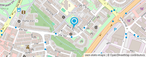 מפת הגעה אל שדרות הקודש