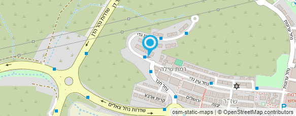 מפת הגעה אל אלכס רוזנברג איפור מקצועי