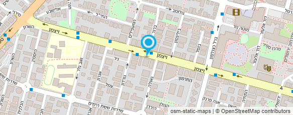 מפת הגעה אל המרכז למערכות סולריות