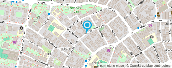 מפת הגעה אל ד"ר צחי טופלברג פסיכותרפיסט