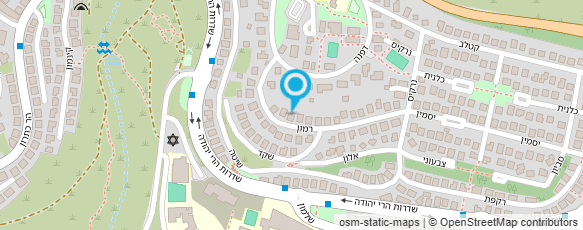 מפת הגעה אל מיכל כרמון - שיעורי אמנות