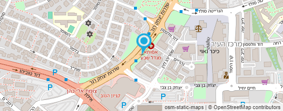 מפת הגעה אל המכון של נטלי ברמי