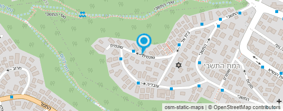 מפת הגעה אל אנה רזניקובה - מורה לאנגלית