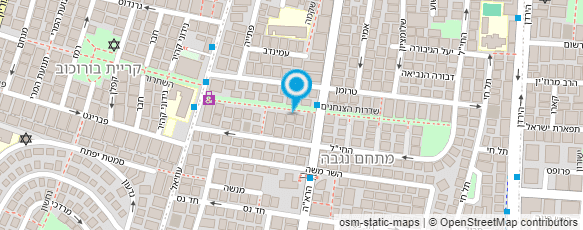 מפת הגעה אל ד"ר לוטבק צבי