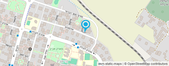 מפת הגעה אל מתפרת פנינה כל סוגי הבגדים