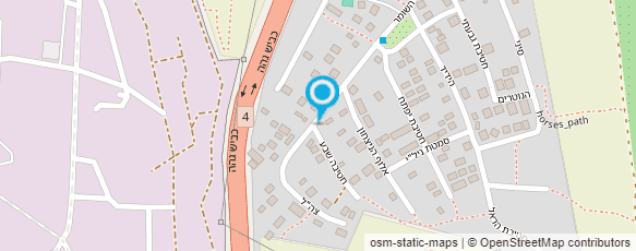 מפת הגעה אל לוטוס ארץ-לנגביץ