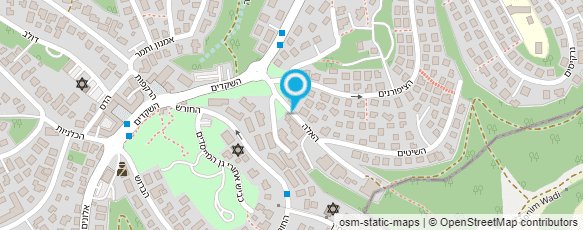 מפת הגעה אל בוטיק אוסנתי