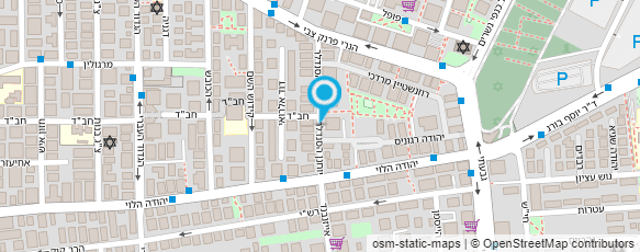 מפת הגעה אל עו"ד בן יהודה סיון