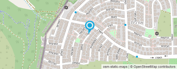 מפת הגעה אל מוטי קול-קר טייס ומדריך טיסה