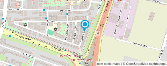 מפת הגעה אל זיו מורה פרטי למחשבים