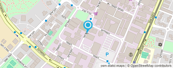 מפת הגעה אל שחר ויטונסקי עיצוב ומיתוג