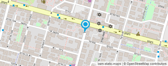 מפת הגעה אל חן לויפור הקשבה מהלב