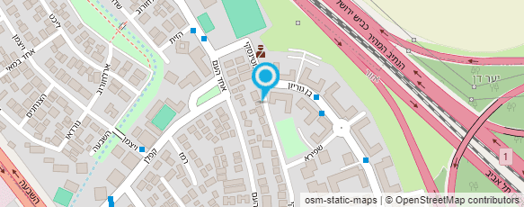 מפת הגעה אל סטודיו לפילאטיס וטיפולים בחשמל סטטי