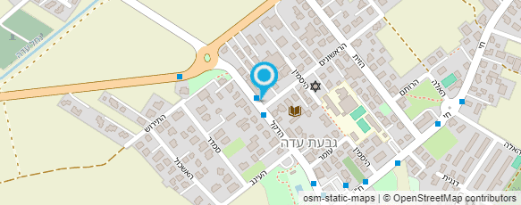 מפת הגעה אל אבשלום - סלון כלות