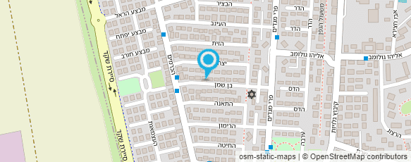 מפת הגעה אל ענת פורטל