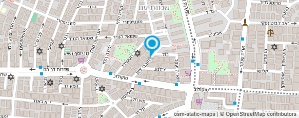 מפת הגעה אל אורית רונן מעצבת תכשיטים