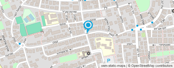 מפת הגעה אל ארומה נשית תטא הילינג ורפלקסולוגיה