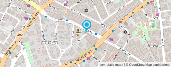 מפת הגעה אל ענת נאור סטודיו